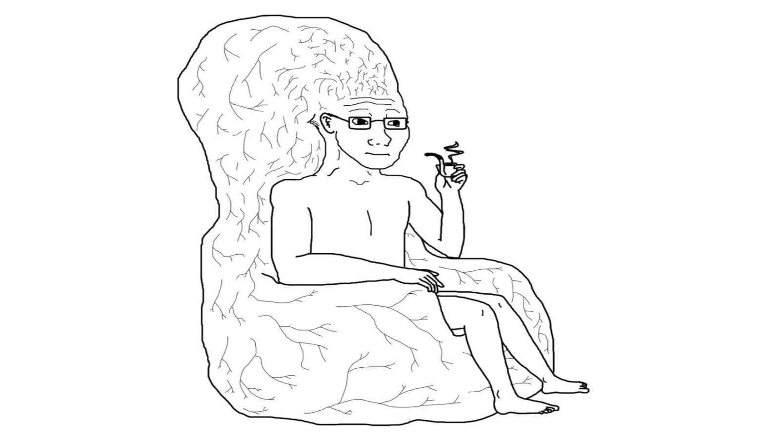Big Brain Wojak research exhibit 1